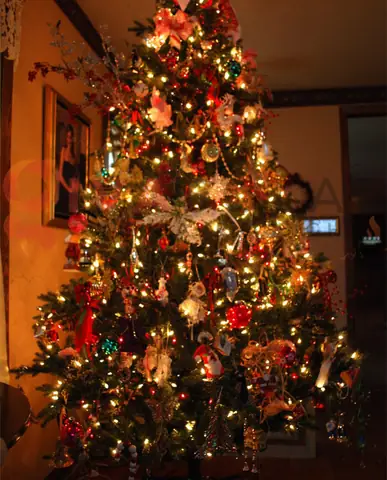 Cách Trang Trí Đèn Cây Thông Noel