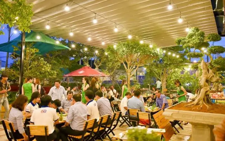 Cách Trang Trí Đèn Quán Nhậu
