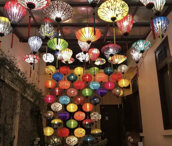 Cách Treo Đèn Lồng Hội An