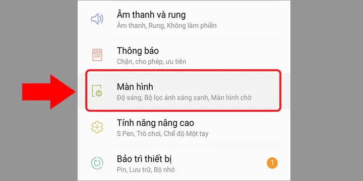 Cài Đặt Đèn Báo Cho Samsung