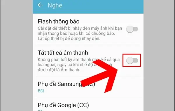 Cài Đặt Đèn Báo Cho Samsung