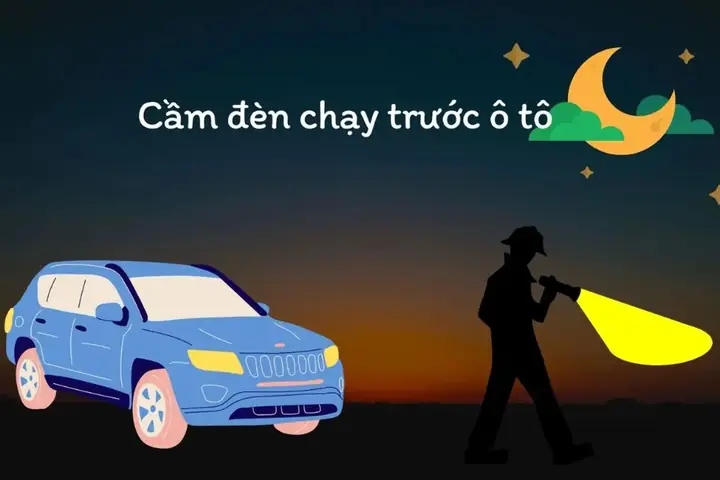 Cầm Đèn Chạy Trước Ô Tô Tiếng Anh Là Gì