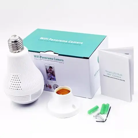 Camera Wifi Kiêm Bóng Đèn Phần Mềm Icsee