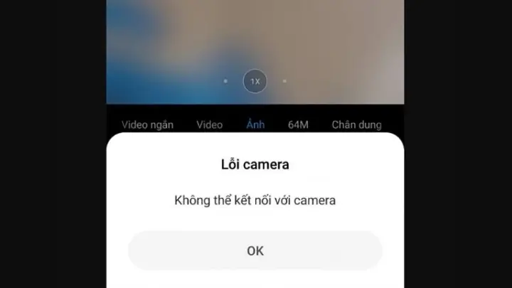 Camera Xiaomi Lỗi Đèn Vàng