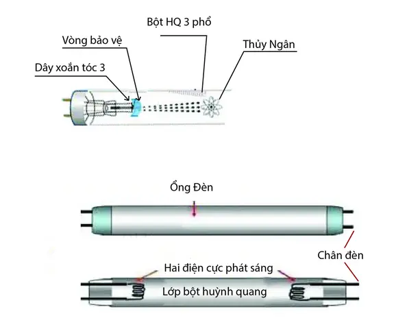 Cấu Tạo Đèn Led Tuýp
