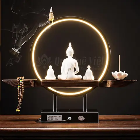 Chân Đế Tượng Phật Bằng Đèn Led