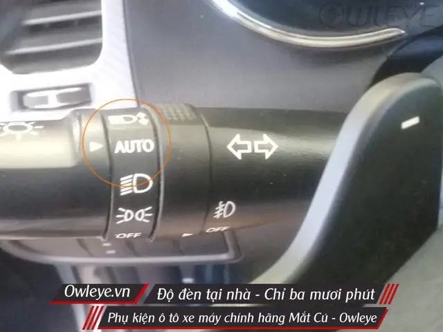 Chế Độ Đèn Auto Trên Ô Tô
