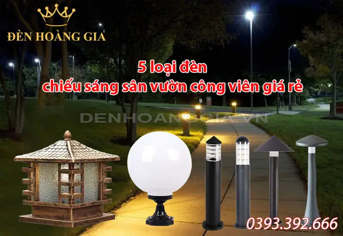 Chóa Đèn Chiếu Sáng Công Cộng