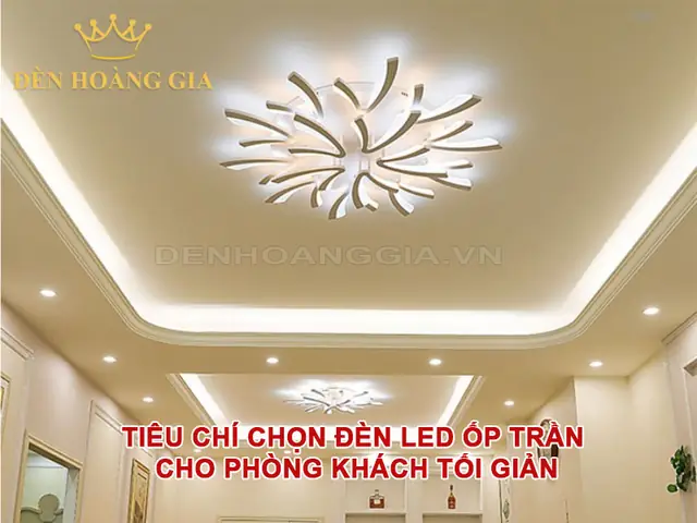 Chọn Đèn Led Cho Phòng Khách