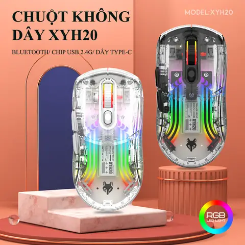Chuột Không Dây Đèn Led