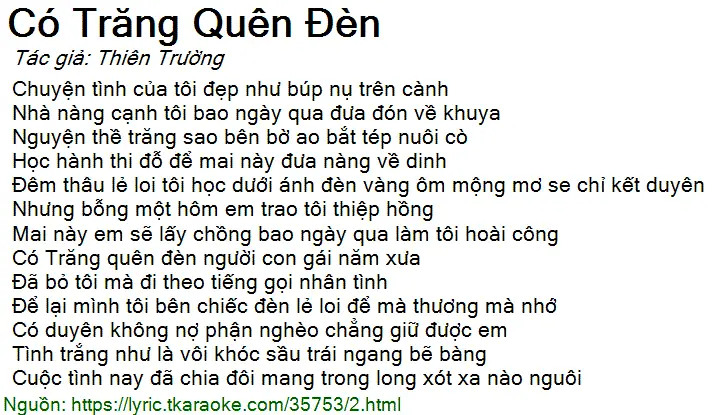 Có Trăng Quên Đèn Thơ
