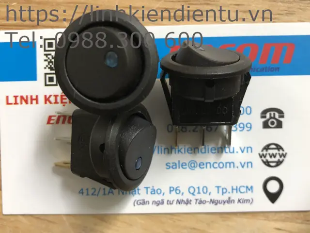 Công Tắc 12v Có Đèn