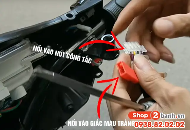 Công Tắc Bật Đèn Xe Máy