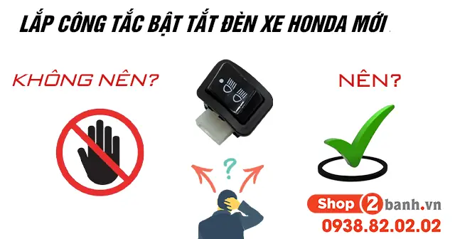 Công Tắc Bật Đèn Xe Máy