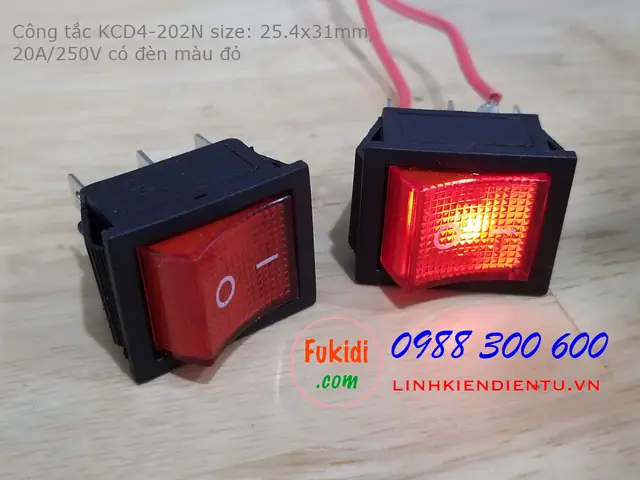 Công Tắc Có Đèn Led
