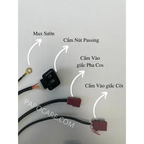 Công Tắc Đèn Wave Rsx