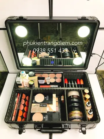 Cốp Trang Điểm Có Đèn