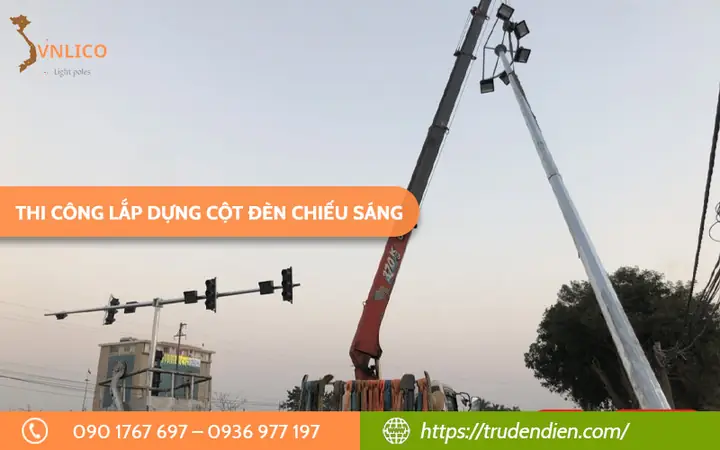 Cột Đèn Chiếu Sáng Công Cộng