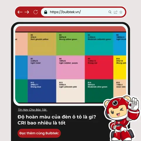 Cri Của Đèn Là Gì