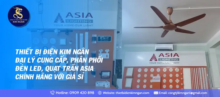 Đại Lý Đèn Led Asia