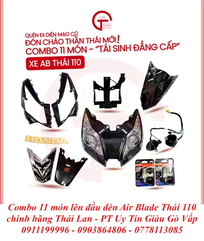 Đầu Đèn Xe Blade 110