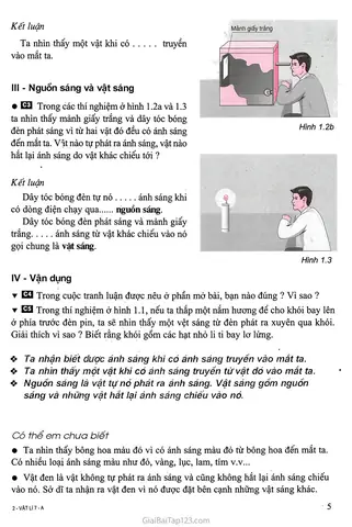 Dây Tóc Bóng Đèn Tự Nó Phát Ra Ánh Sáng