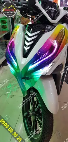 Decal 7 Màu Dán Đèn