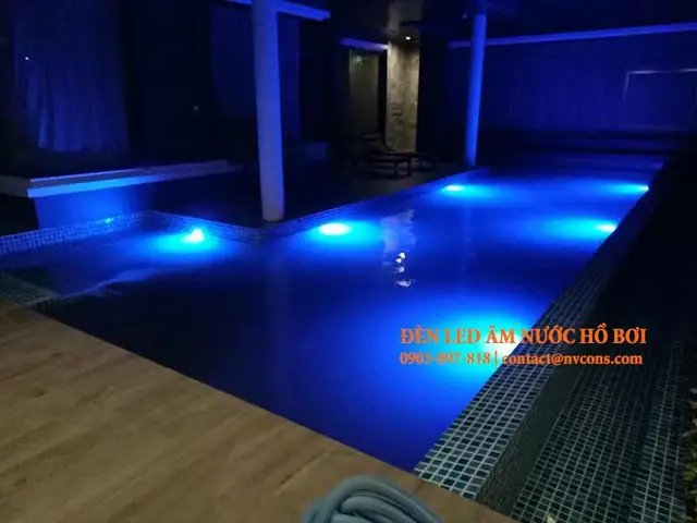 Đèn Âm Nước Hồ Bơi