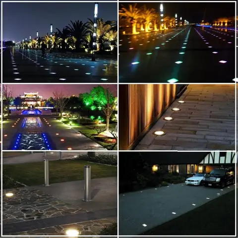Đèn Âm Sàn Sân Vườn