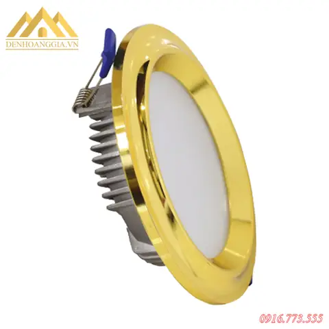 Đèn Âm Trần Viền Vàng