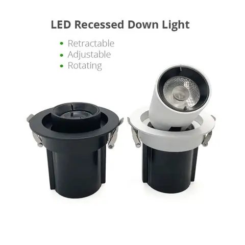 Đèn Âm Trần Xoay 360