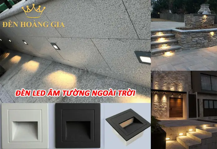 Đèn Âm Tường Ngoài Trời