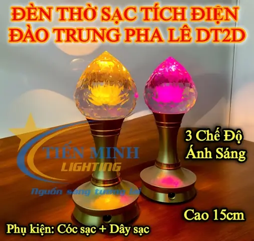 Đèn Bàn Thờ Sạc Điện