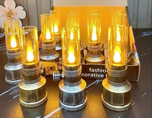 Đèn Bàn Thờ Sạc Điện Hình Đèn Dầu