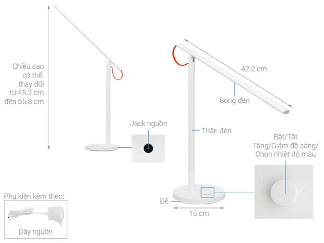 Đèn Bàn Thông Minh Xiaomi 1s