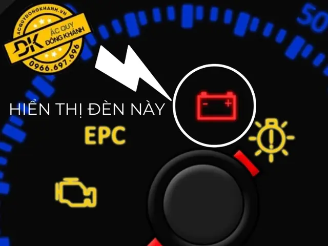 Đèn Báo Acquy Tren Xe Ô Tô
