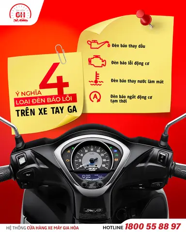 Đèn Báo Nhớt Xe Máy