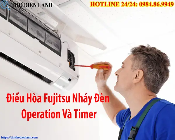 Đèn Báo Trên Điều Hoà Fujitsu