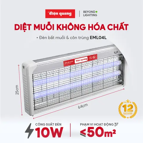 Đèn Bắt Côn Trùng Điện Quang