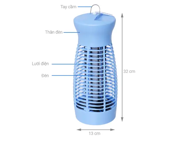 Đèn Bắt Muỗi Comet Cm069