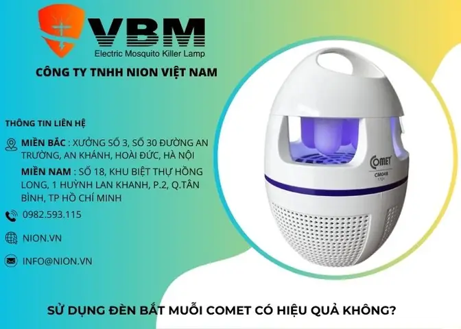 Đèn Bắt Muỗi Comet Có Hiệu Quả Không Đèn Bắt Muỗi Comet Có Hiệu Quả Không