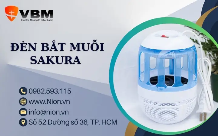 Đèn Bắt Muỗi Nhật Bản Sakura