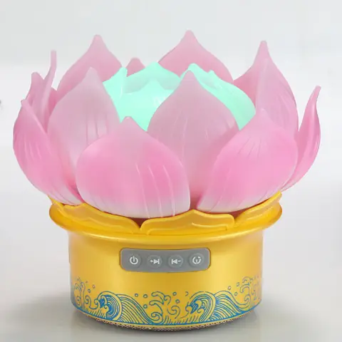 Đèn Bông Sen Niệm Phật