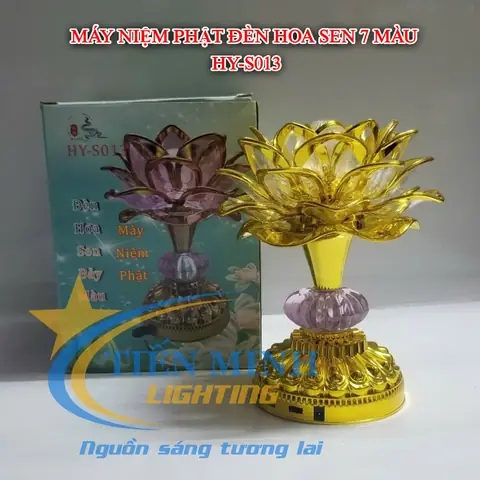 Đèn Bông Sen Niệm Phật