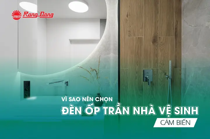 Đèn Cảm Biến Nhà Vệ Sinh