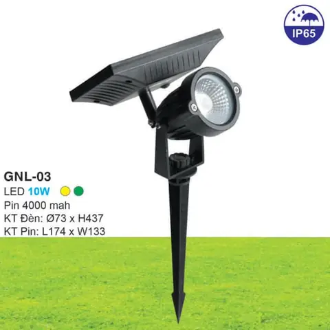 Đèn Cắm Cỏ Năng Lượng Mặt Trời