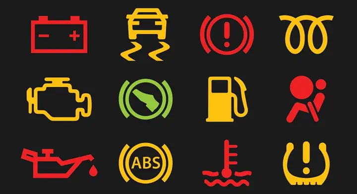 Đèn Cảnh Báo Trên Xe Mercedes