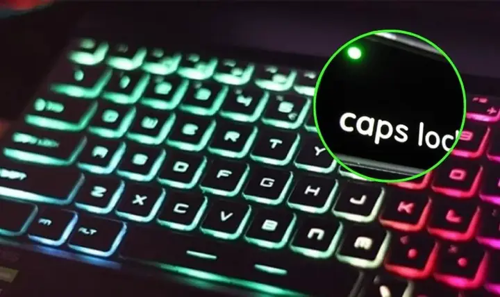 Đèn Caps Lock Không Sáng