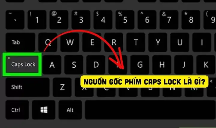 Đèn Caps Lock Không Sáng