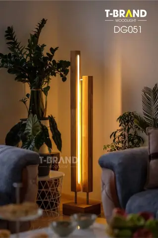Đèn Cây Gỗ Trang Trí